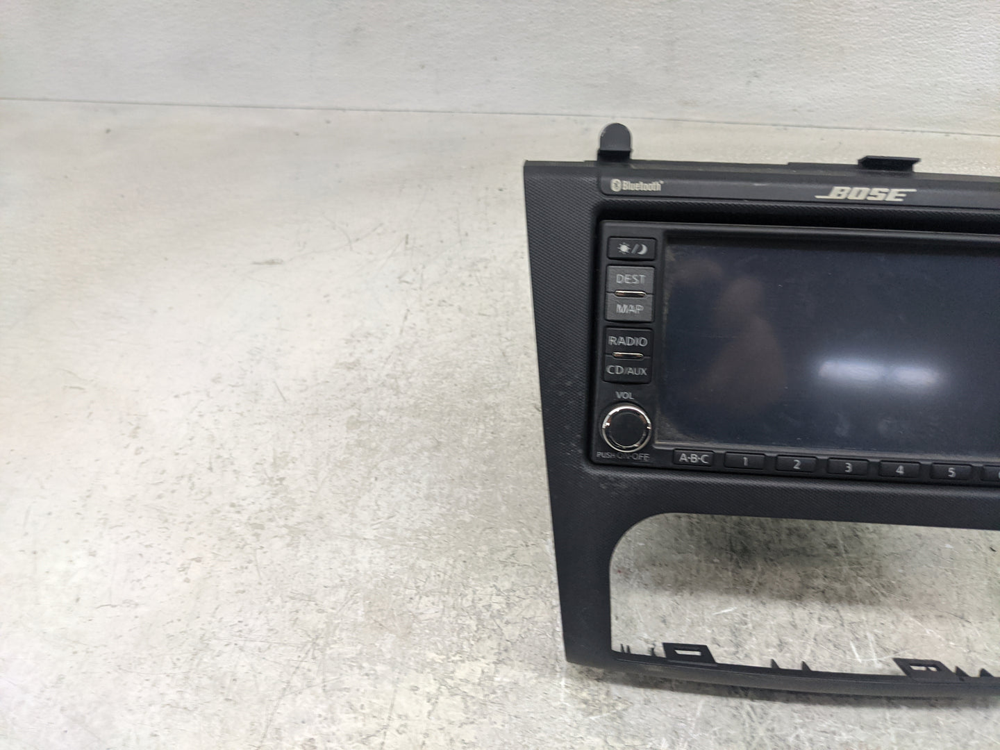 2007-2008 Nissan Altima Radio AM FM Cd Player Receiver Replacement P/N:25915 JA00A Fits Fits 2007 2008 OEM Used Auto Parts -