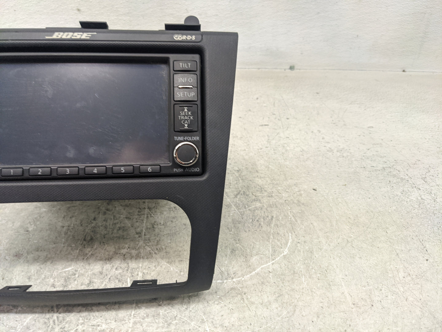 2007-2008 Nissan Altima Radio AM FM Cd Player Receiver Replacement P/N:25915 JA00A Fits Fits 2007 2008 OEM Used Auto Parts -