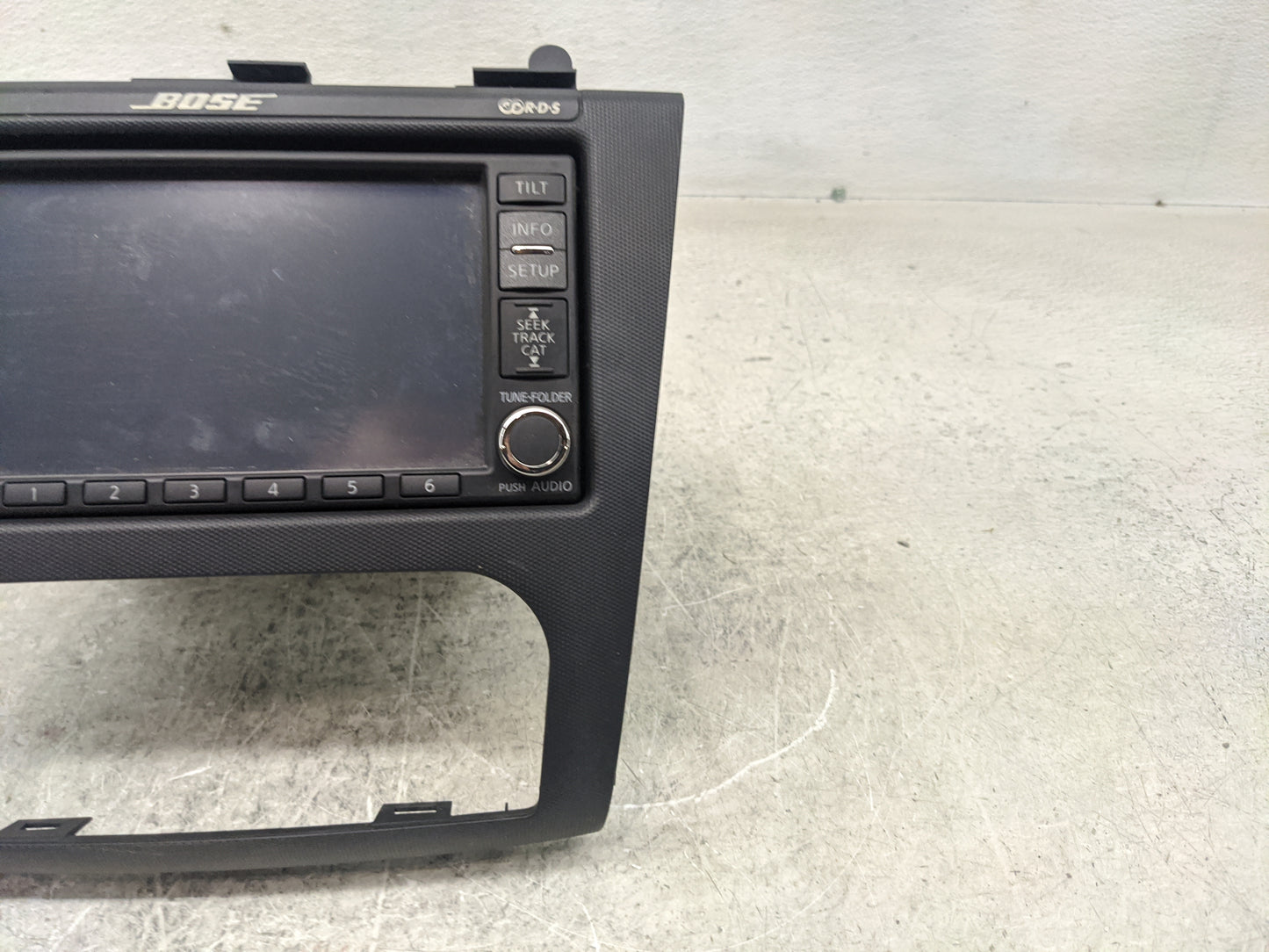2007-2008 Nissan Altima Radio AM FM Cd Player Receiver Replacement P/N:25915 JA00A Fits Fits 2007 2008 OEM Used Auto Parts -