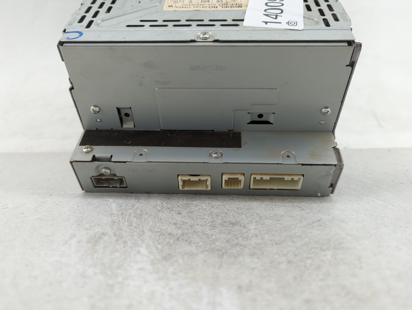 2007-2009 Nissan Altima Radio AM FM Cd Player Receiver Replacement P/N:28185 ZN40A Fits Fits 2007 2008 2009 OEM Used Auto Pa