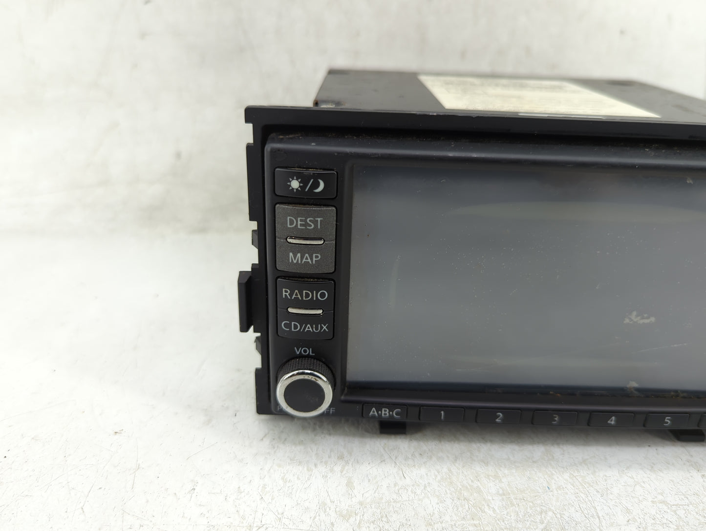 2007-2008 Nissan Altima Radio AM FM Cd Player Receiver Replacement P/N:25915 JA00A Fits Fits 2007 2008 OEM Used Auto Parts -