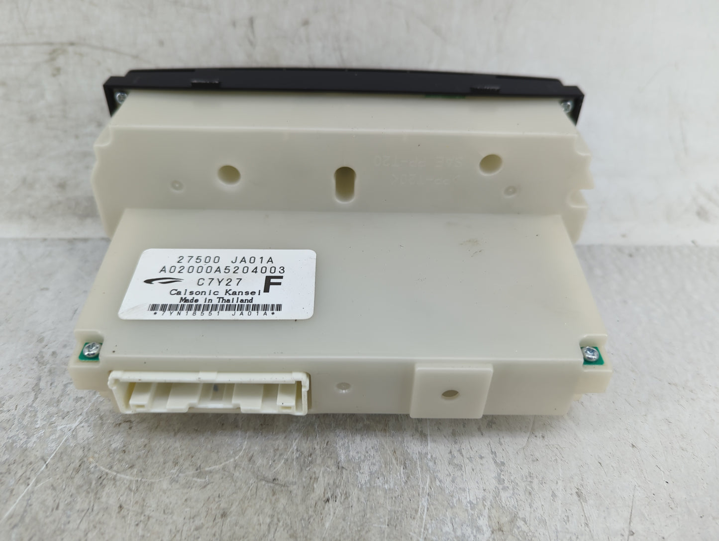 2007-2013 Nissan Altima Climate Control Module Temperature AC/Heater Replacement P/N:27500-JA01A Fits OEM Used Auto Parts - 