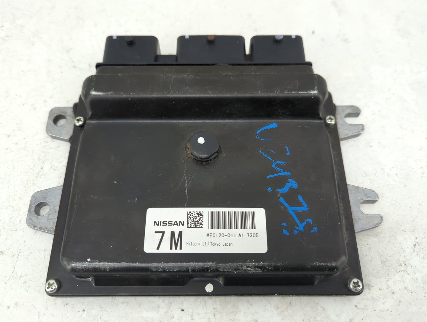 2007 Nissan Altima PCM Engine Control Computer ECU ECM PCU OEM P/N:MEC120-011 A1 Fits OEM Used Auto Parts - Oemusedautoparts