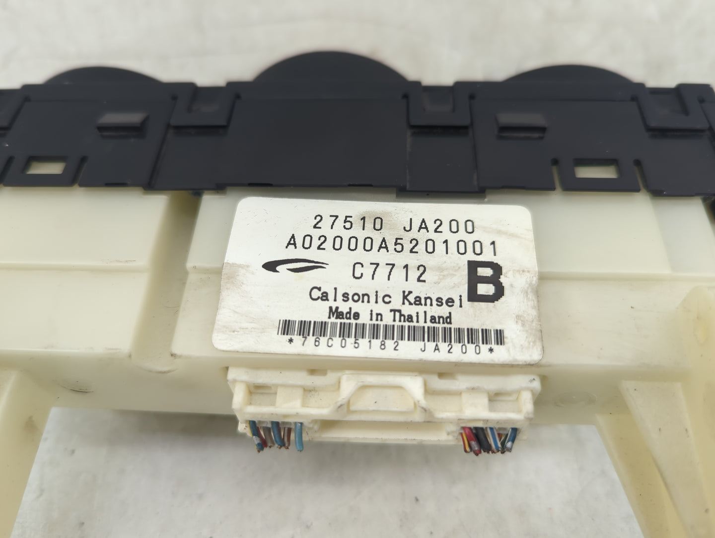 2007-2008 Nissan Altima Climate Control Module Temperature AC/Heater Replacement P/N:27510 JA200 28185 JA000 Fits Fits 2007 