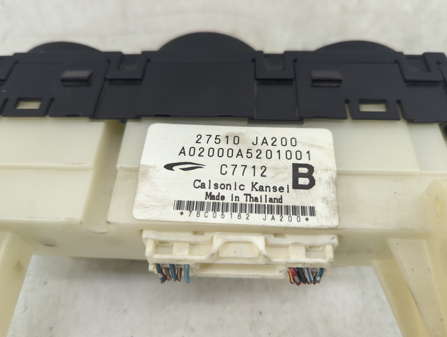 2007-2008 Nissan Altima Climate Control Module Temperature AC/Heater Replacement P/N:27510 JA200 28185 JA000 Fits Fits 2007 