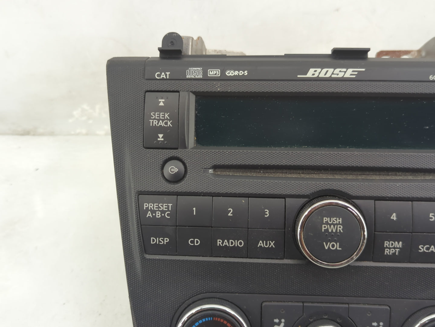 2007-2009 Nissan Altima Radio AM FM Cd Player Receiver Replacement P/N:28185 JA110 Fits Fits 2007 2008 2009 OEM Used Auto Pa