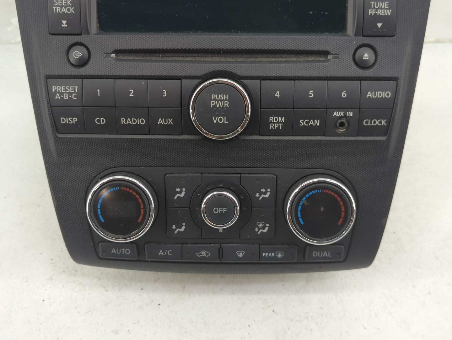 2007-2009 Nissan Altima Radio AM FM Cd Player Receiver Replacement P/N:28185 JA110 Fits Fits 2007 2008 2009 OEM Used Auto Pa
