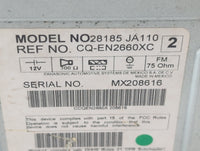 2007-2009 Nissan Altima Radio AM FM Cd Player Receiver Replacement P/N:28185 JA110 Fits Fits 2007 2008 2009 OEM Used Auto Pa