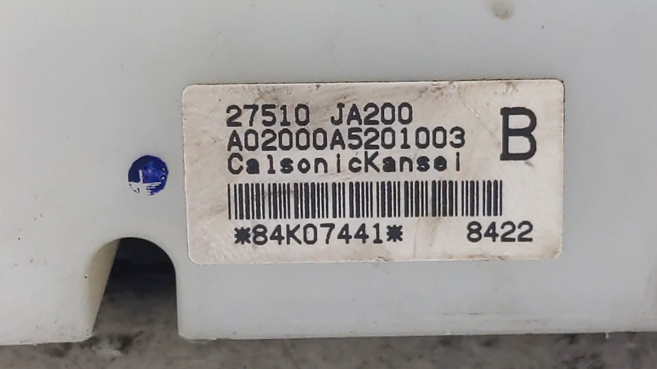 2007-2008 Nissan Altima Climate Control Module Temperature AC/Heater Replacement P/N:27510 JA200 27500 JA10A Fits Fits 2007 