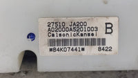 2007-2008 Nissan Altima Climate Control Module Temperature AC/Heater Replacement P/N:27510 JA200 27500 JA10A Fits Fits 2007 