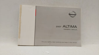 compare product 2007 Nissan Altima Owners Manual Book Guide OEM Used Auto Parts