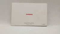 2007 Nissan Altima Owners Manual Book Guide OEM Used Auto Parts - Oemusedautoparts1.com