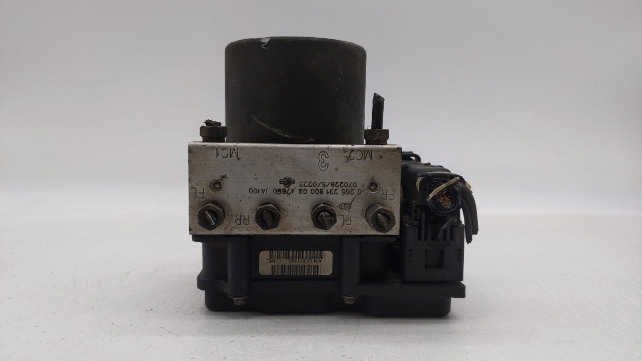 2007-2009 Nissan Altima ABS Pump Control Module Replacement P/N:47660 JA100 Fits Fits 2007 2008 2009 OEM Used Auto Parts - O