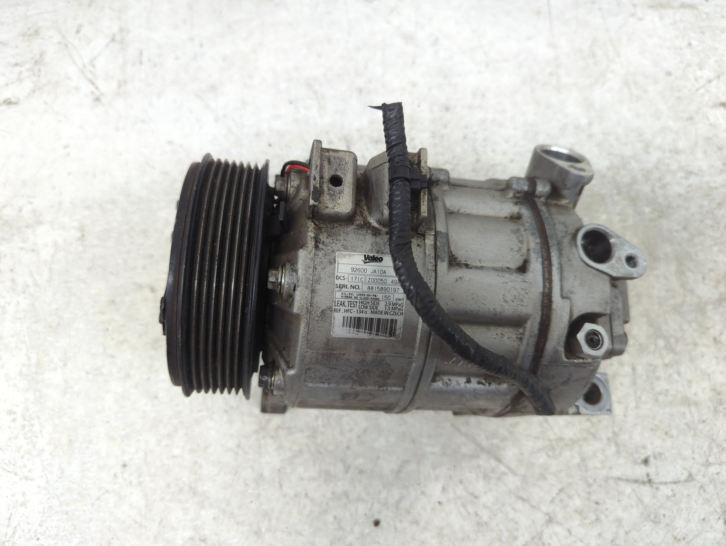2007-2008 Nissan Altima Air Conditioning A/c Ac Compressor Oem - Oemusedautoparts1.com