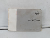 2007 Nissan Altima Owners Manual Book Guide OEM Used Auto Parts - Oemusedautoparts1.com