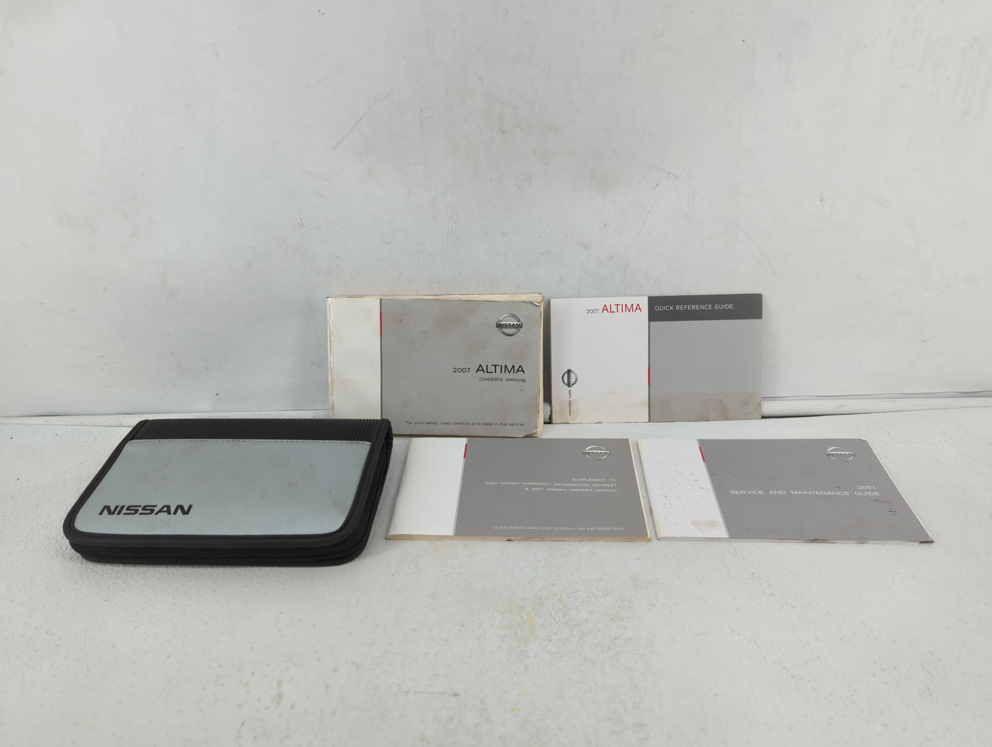 2007 Nissan Altima Owners Manual Book Guide OEM Used Auto Parts - Oemusedautoparts1.com