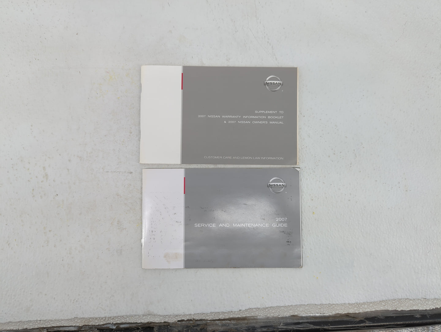 2007 Nissan Altima Owners Manual Book Guide OEM Used Auto Parts - Oemusedautoparts1.com