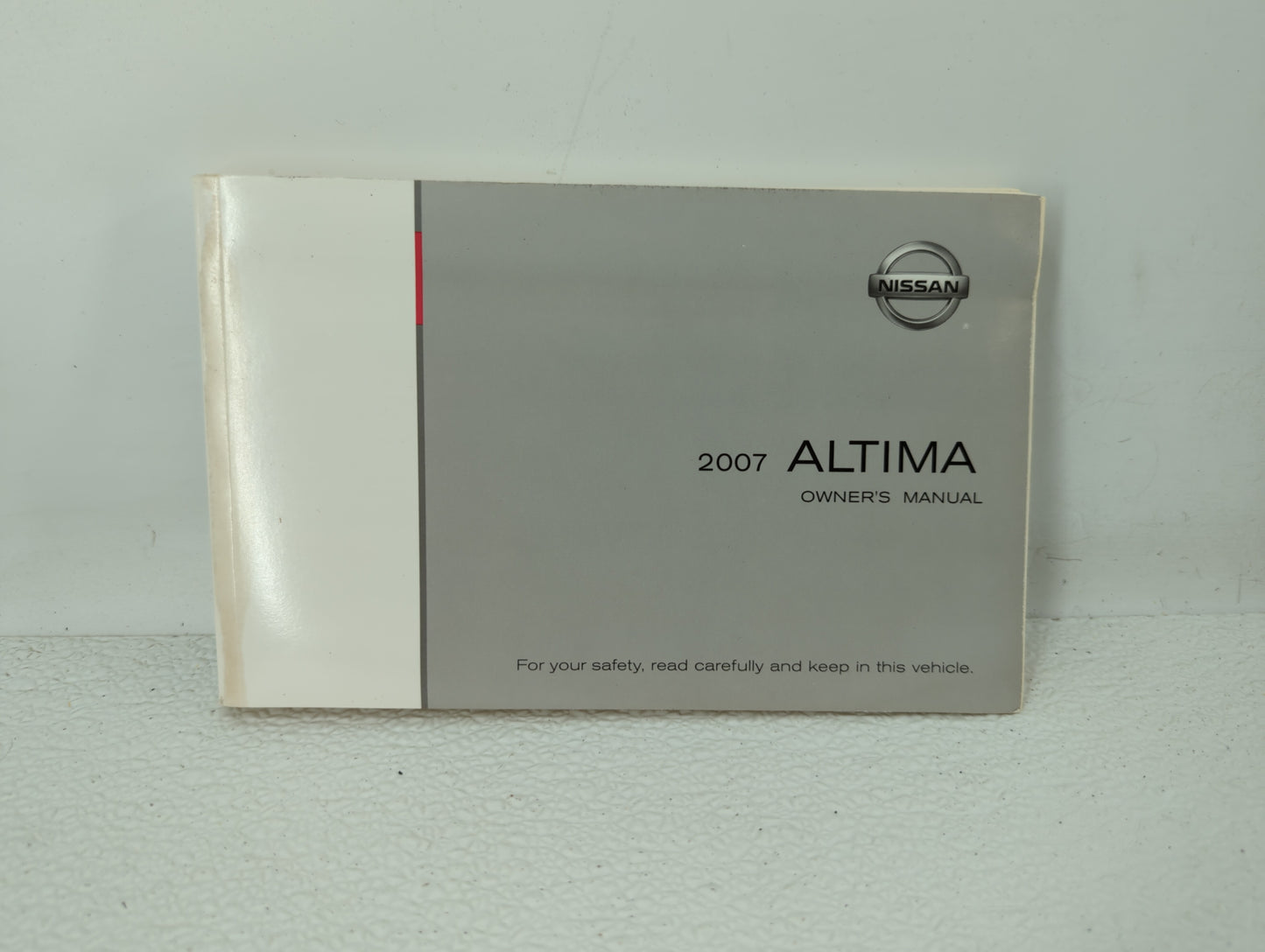 2007 Nissan Altima Owners Manual Book Guide OEM Used Auto Parts - Oemusedautoparts1.com