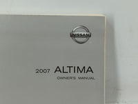 2007 Nissan Altima Owners Manual Book Guide OEM Used Auto Parts - Oemusedautoparts1.com