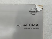 2007 Nissan Altima Owners Manual Book Guide OEM Used Auto Parts - Oemusedautoparts1.com