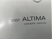 2007 Nissan Altima Owners Manual Book Guide OEM Used Auto Parts - Oemusedautoparts1.com