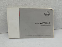 2007 Nissan Altima Owners Manual Book Guide OEM Used Auto Parts - Oemusedautoparts1.com