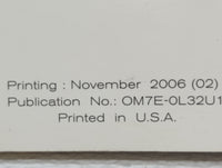 2007 Nissan Altima Owners Manual Book Guide OEM Used Auto Parts - Oemusedautoparts1.com