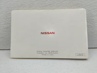 2007 Nissan Altima Owners Manual Book Guide OEM Used Auto Parts - Oemusedautoparts1.com