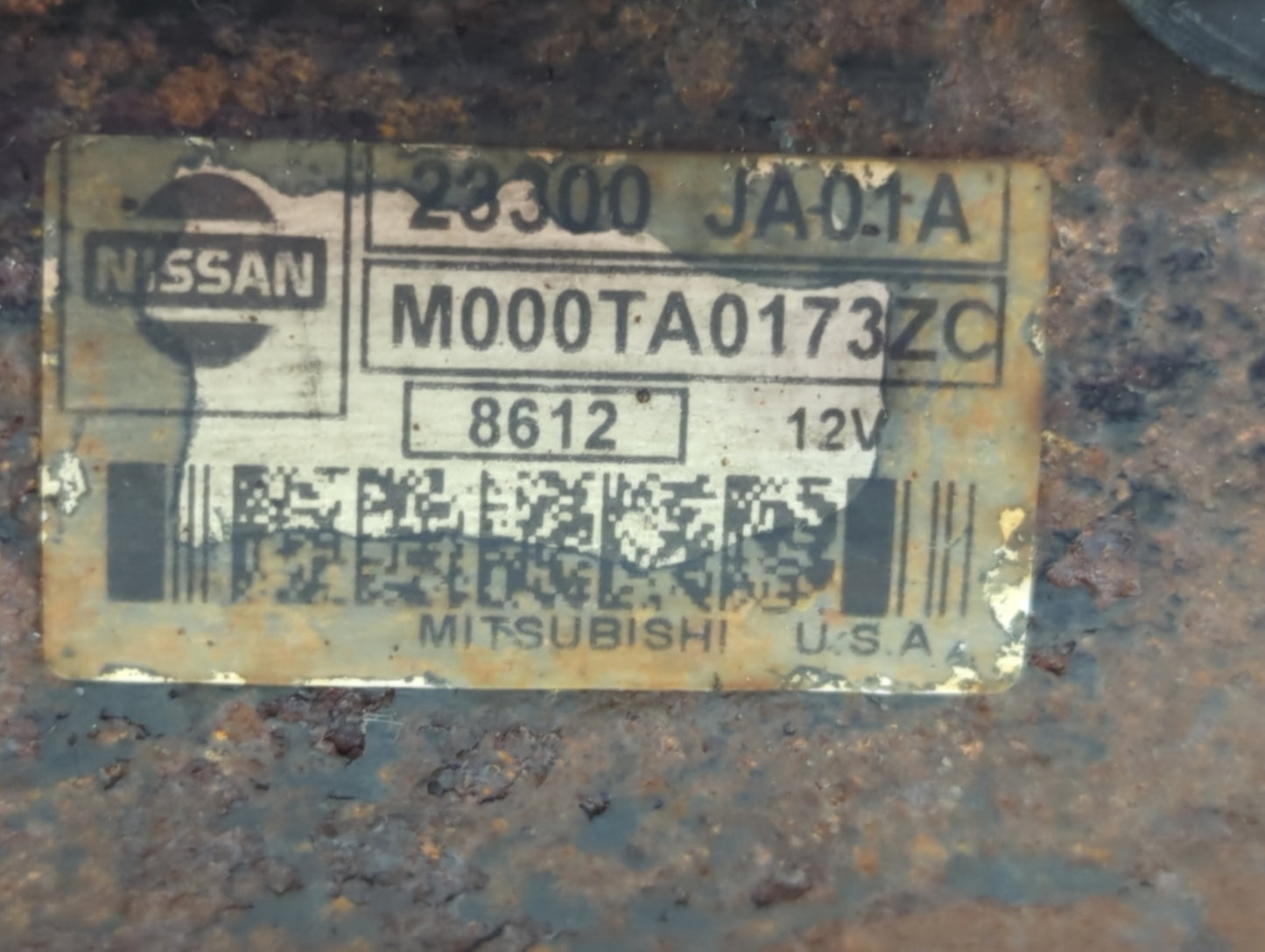 2007-2013 Nissan Altima Car Starter Motor Solenoid OEM P/N:M000TA0171ZC 23300 JA00A Fits Fits 2007 2008 2009 2010 2011 2012 