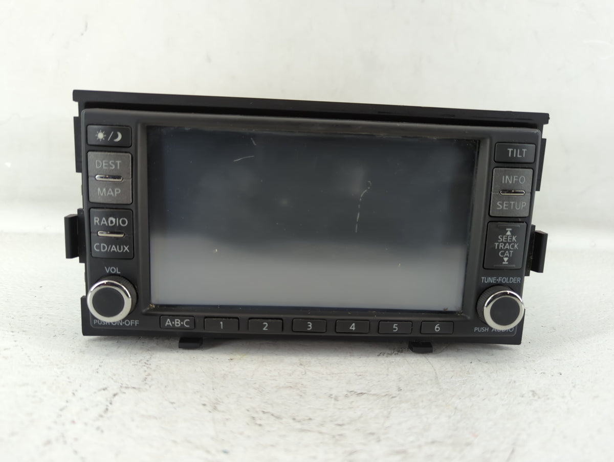 2007 Nissan Altima Information Radio Display Screen - Oemusedautoparts1.com