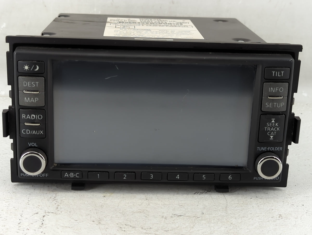2007 Nissan Altima Information Radio Display Screen - Oemusedautoparts1.com