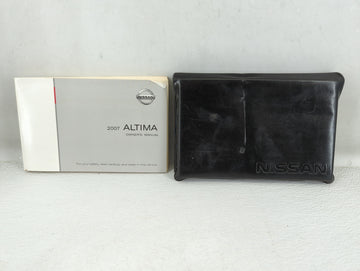 2007 Nissan Altima Owners Manual Book Guide P/N:OM7E-0L32U1 OEM Used Auto Parts - Oemusedautoparts1.com