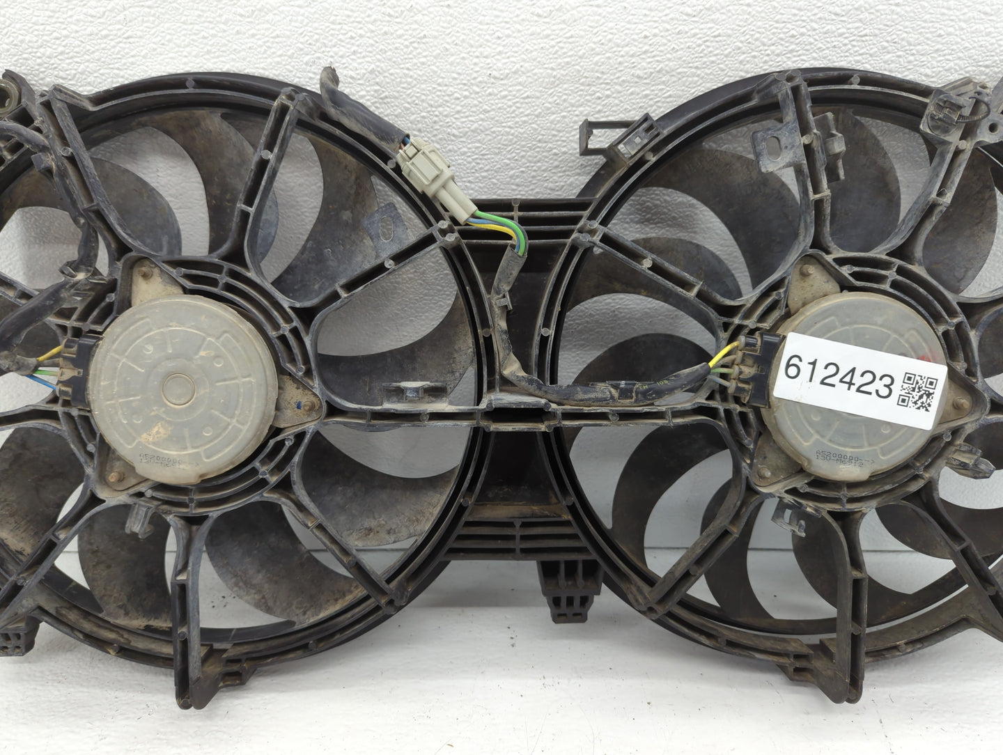 2007-2011 Nissan Altima Left Radiator Fan Motor Assembly - Oemusedautoparts1.com