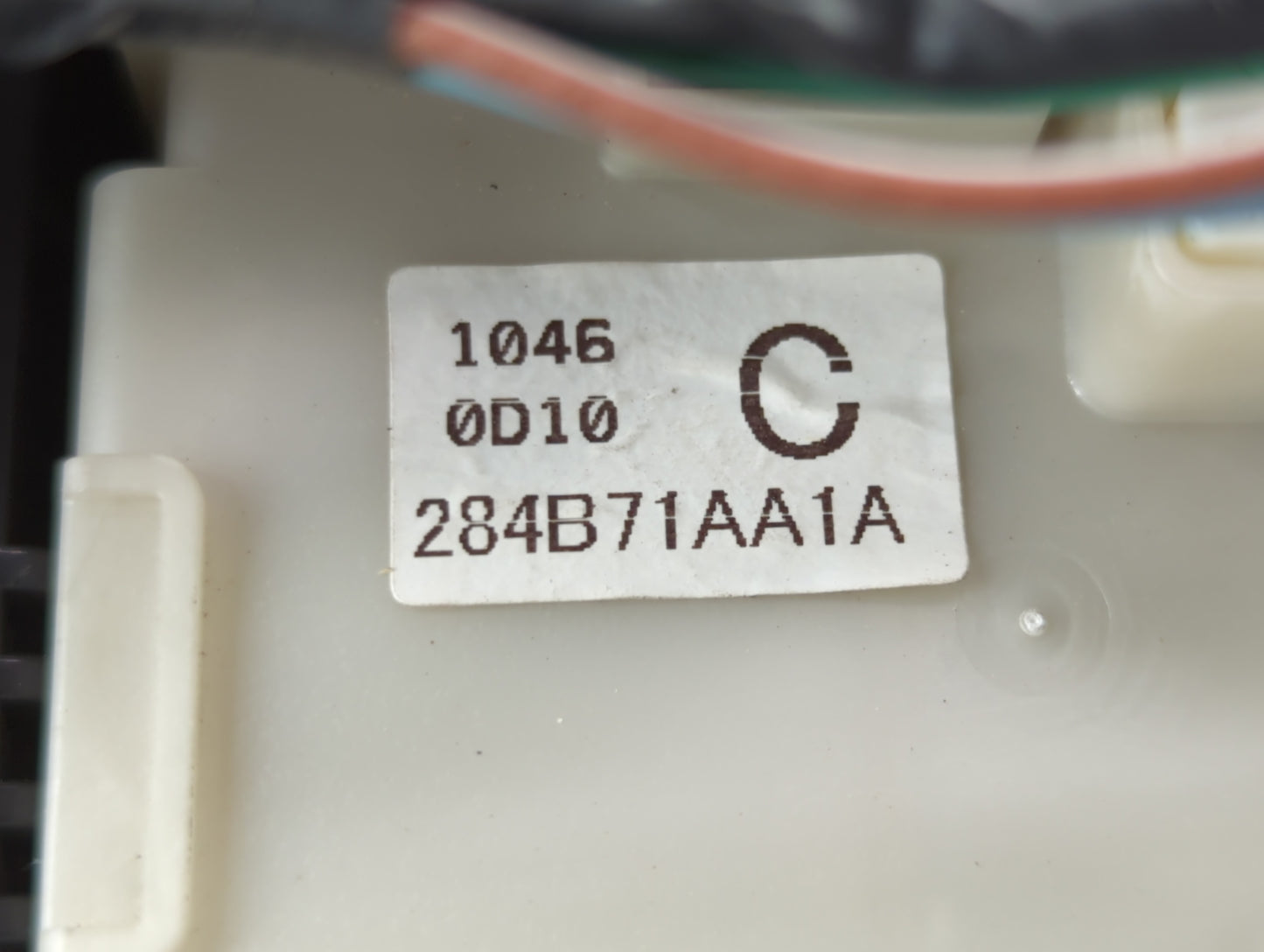 2007 Nissan Altima Fusebox Fuse Box Panel Relay Module P/N:284B71AA1A 284B7JA000 Fits OEM Used Auto Parts - Oemusedautoparts