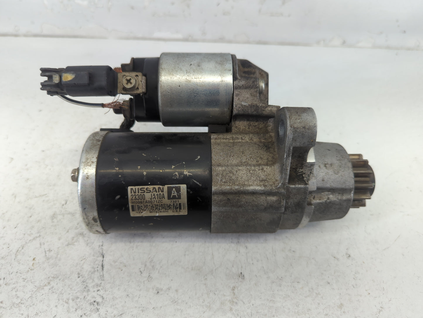 2007 Nissan Altima Car Starter Motor Solenoid OEM P/N:M000TA0071ZC 23300 JA10A Fits OEM Used Auto Parts - Oemusedautoparts1.