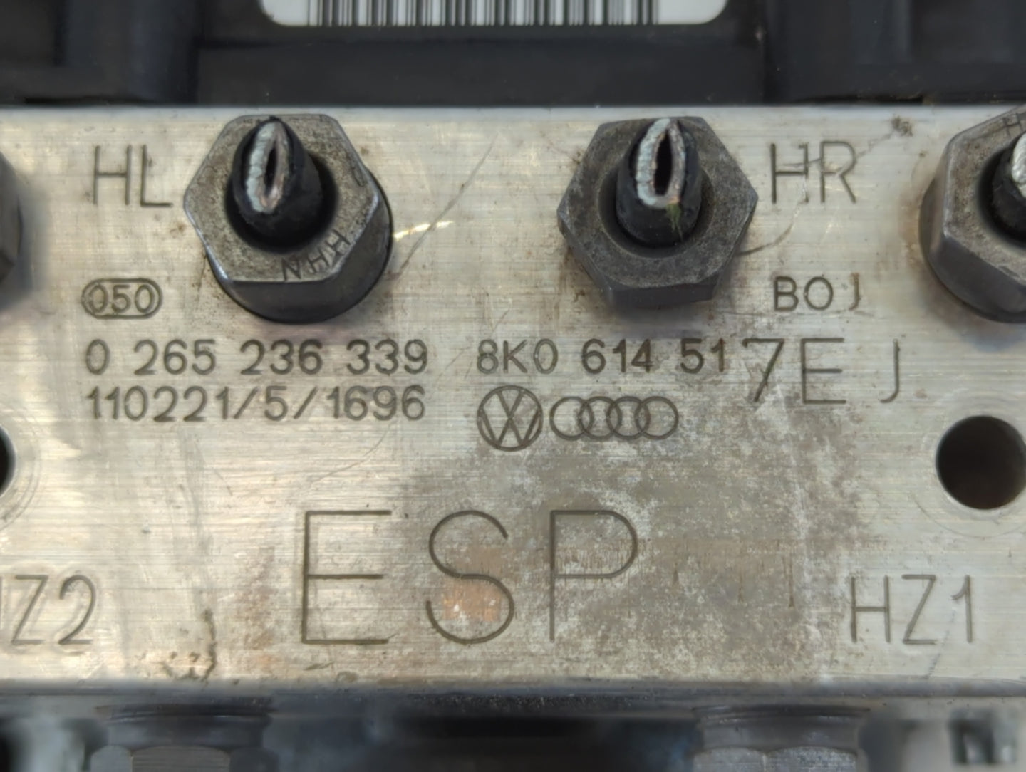 2007-2009 Nissan Altima ABS Pump Control Module Replacement P/N:8K0 614 517E 0 265 236 339 Fits Fits 2007 2008 2009 OEM Used