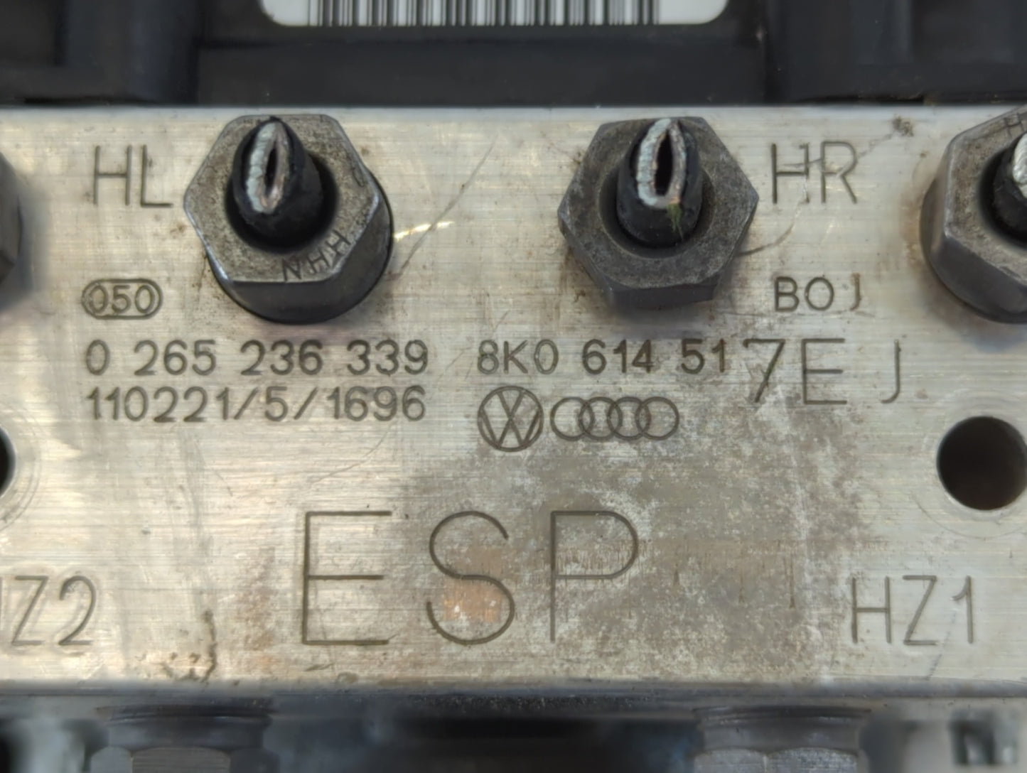 2007-2009 Nissan Altima ABS Pump Control Module Replacement P/N:8K0 614 517E 0 265 236 339 Fits Fits 2007 2008 2009 OEM Used