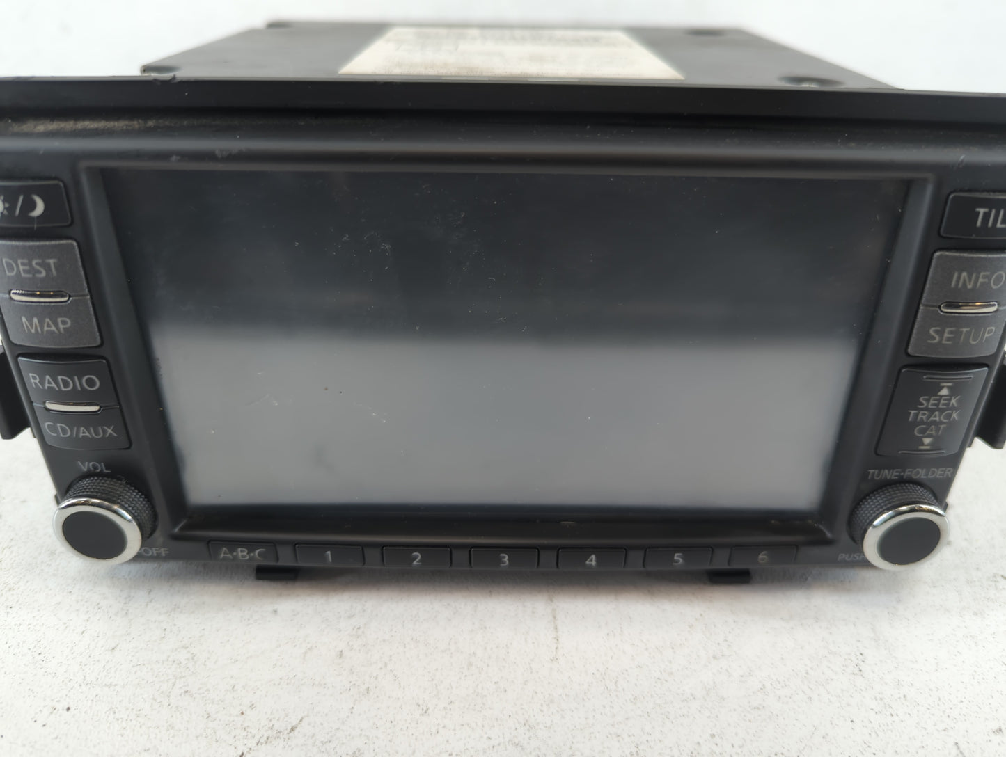 2007-2008 Nissan Altima Am Fm Cd Player Radio Receiver - Oemusedautoparts1.com