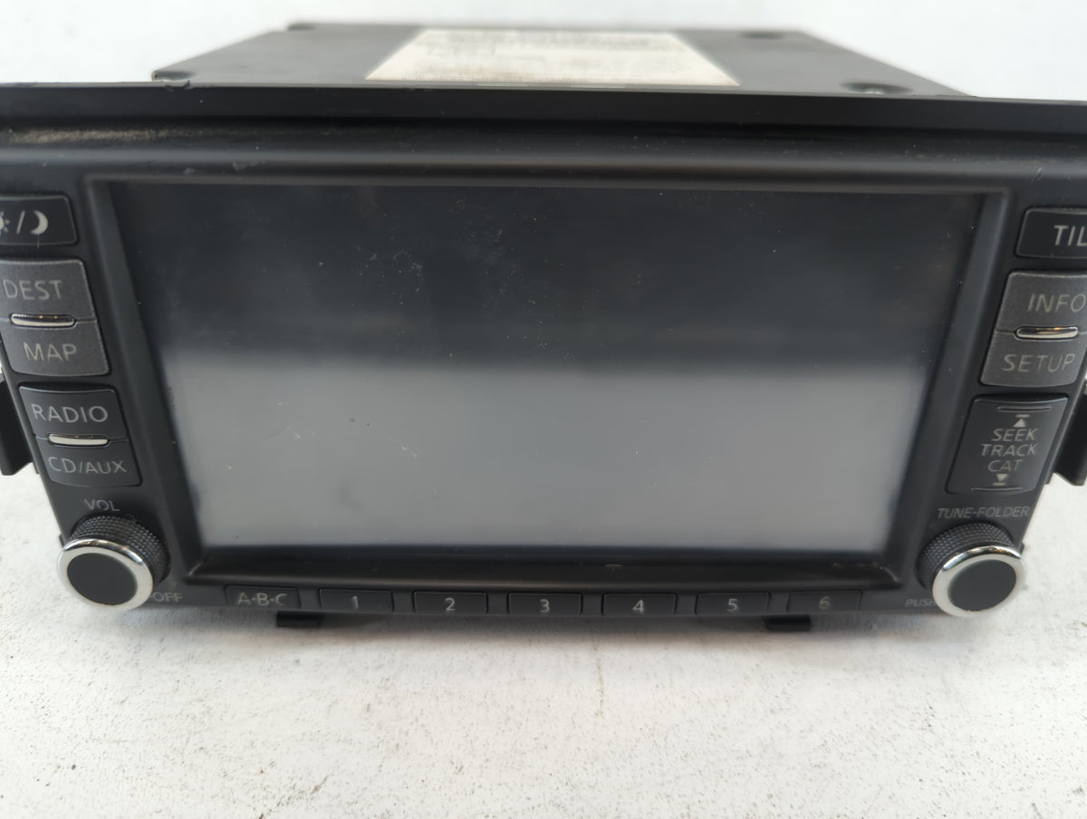 2007-2008 Nissan Altima Am Fm Cd Player Radio Receiver 673311 - Oemusedautoparts1.com