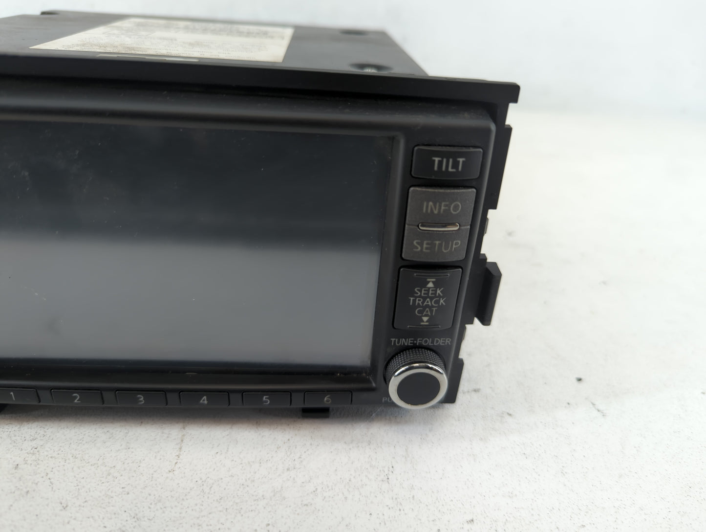 2007-2008 Nissan Altima Am Fm Cd Player Radio Receiver - Oemusedautoparts1.com