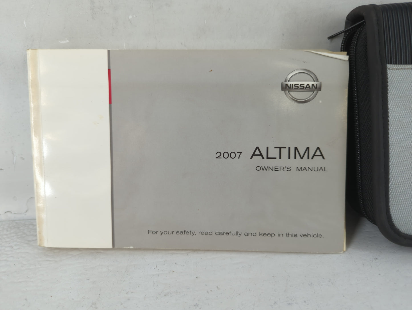 2007 Nissan Altima Owners Manual Book Guide OEM Used Auto Parts - Oemusedautoparts1.com
