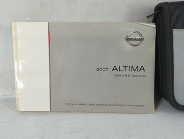 2007 Nissan Altima Owners Manual Book Guide OEM Used Auto Parts