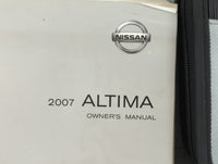 2007 Nissan Altima Owners Manual Book Guide OEM Used Auto Parts - Oemusedautoparts1.com