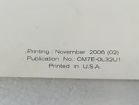 2007 Nissan Altima Owners Manual Book Guide OEM Used Auto Parts - Oemusedautoparts1.com