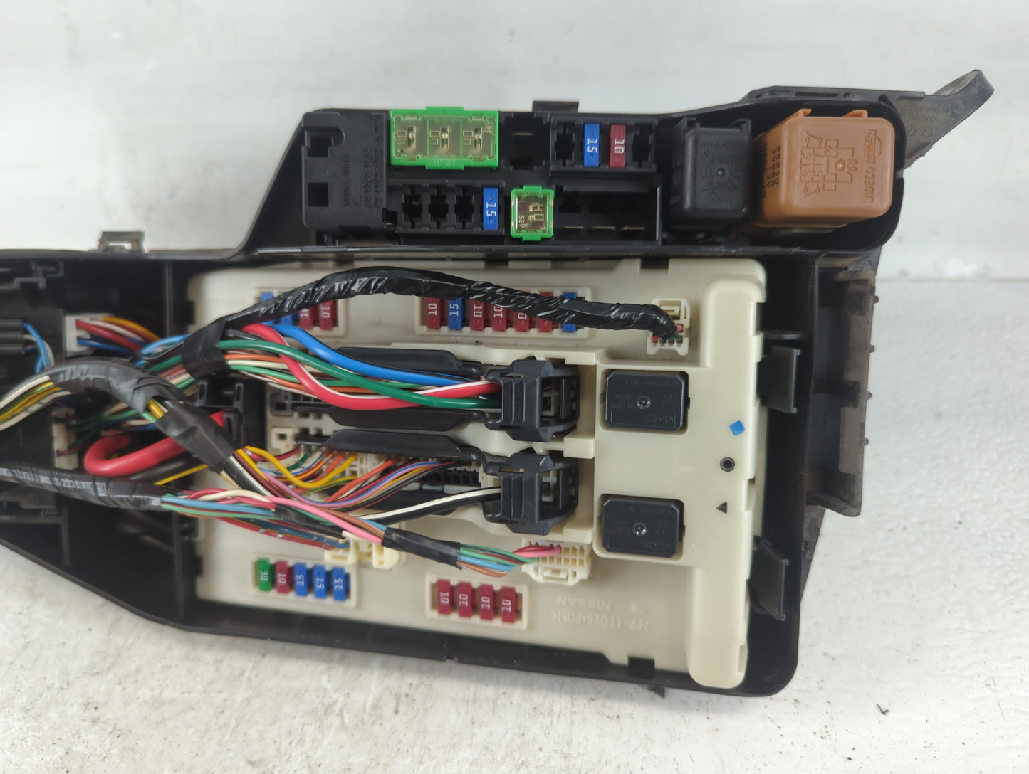 2007 Nissan Altima Fusebox Fuse Box Panel Relay Module P/N:284B71AA0A Fits OEM Used Auto Parts - Oemusedautoparts1.com