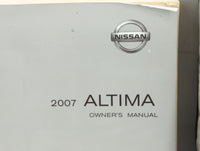 2007 Nissan Altima Owners Manual Book Guide P/N:OM7E-0L32U1 OEM Used Auto Parts - Oemusedautoparts1.com