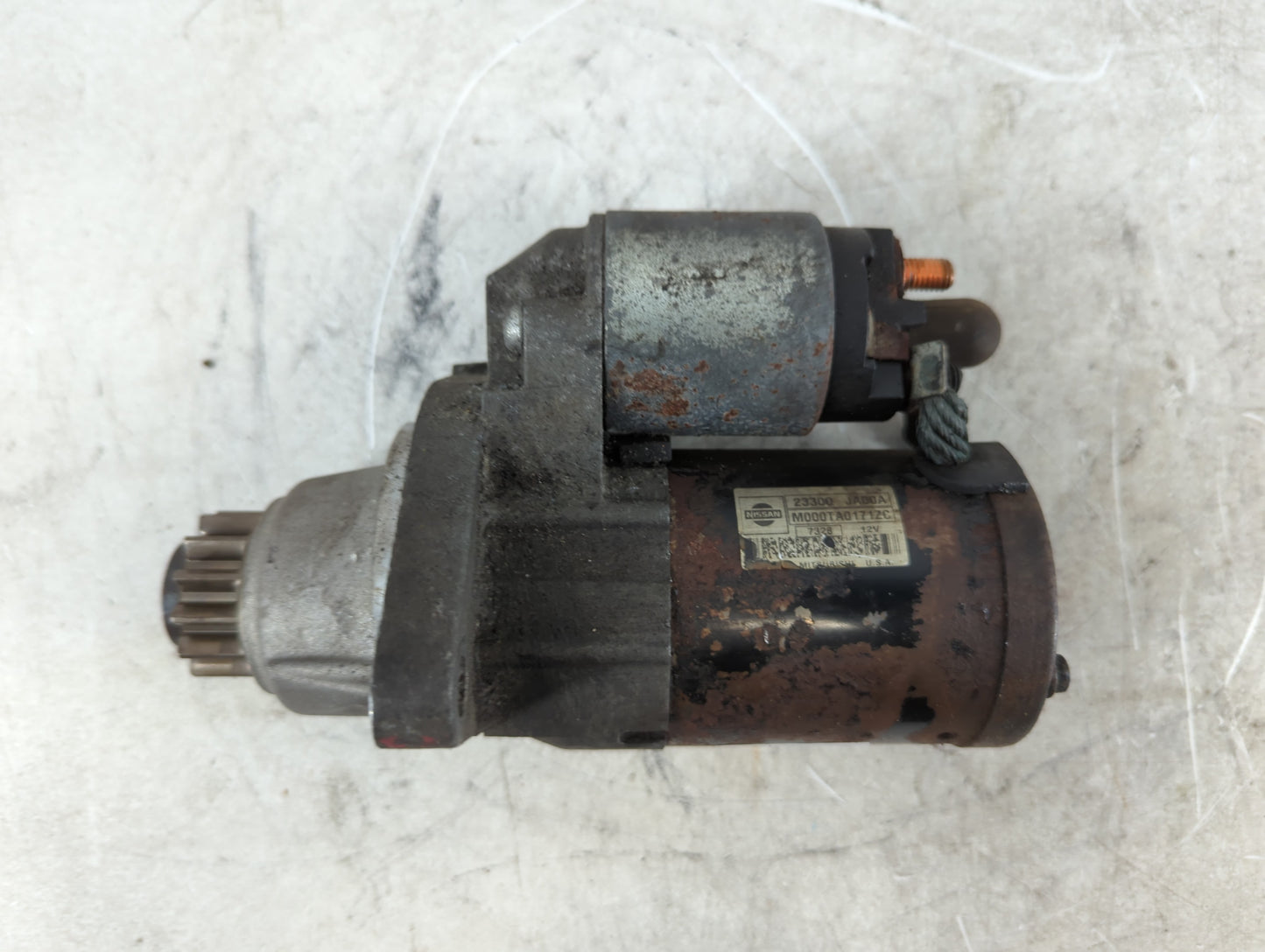 2007-2013 Nissan Altima Car Starter Motor Solenoid OEM P/N:23300 JA00A Fits Fits 2007 2008 2009 2010 2011 2012 2013 OEM Used