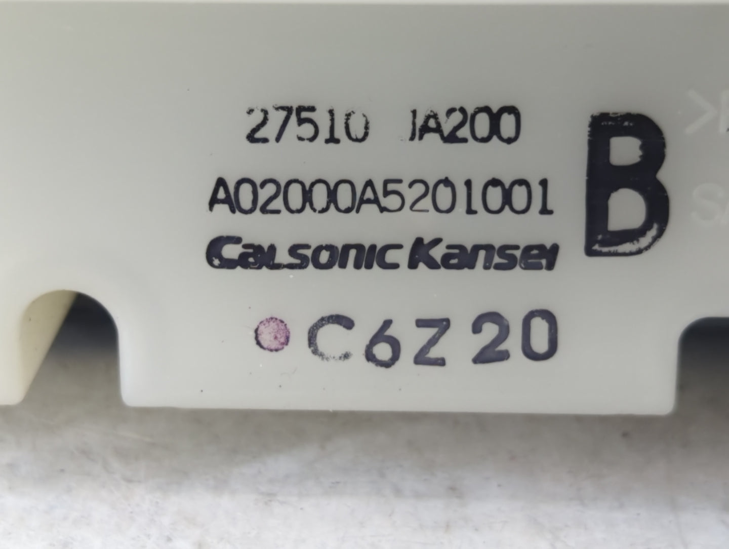 2007-2008 Nissan Altima Climate Control Module Temperature AC/Heater Replacement P/N:27510 JA200 Fits Fits 2007 2008 OEM Use
