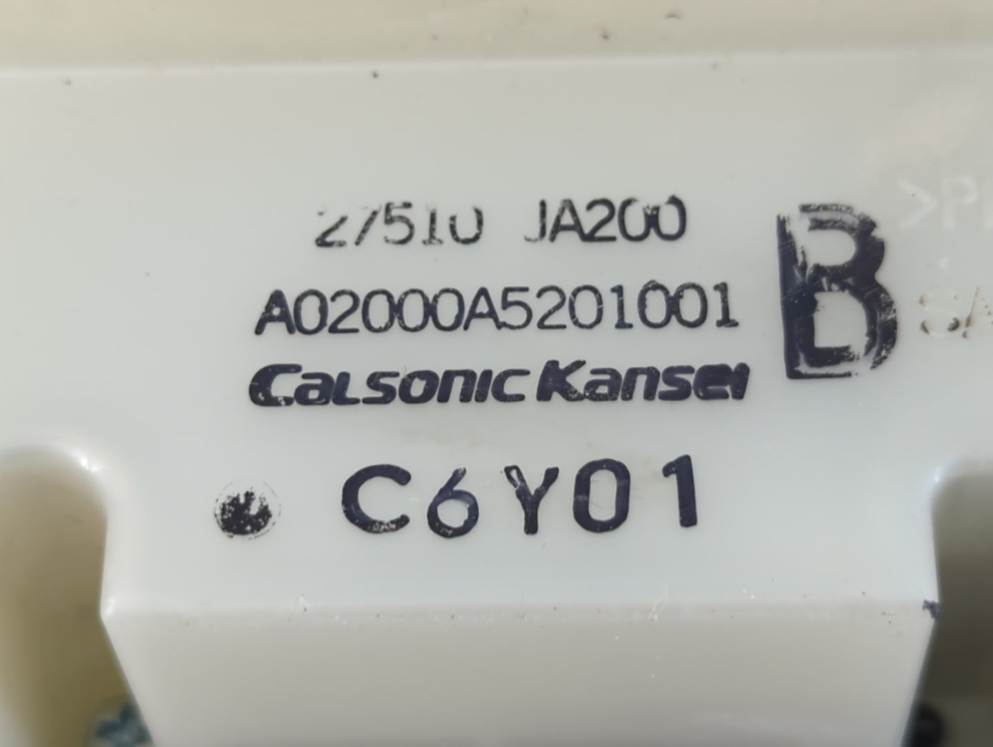 2007-2008 Nissan Altima Climate Control Module Temperature AC/Heater Replacement P/N:2750 JA200 Fits Fits 2007 2008 OEM Used