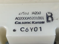 2007-2008 Nissan Altima Climate Control Module Temperature AC/Heater Replacement P/N:2750 JA200 Fits Fits 2007 2008 OEM Used